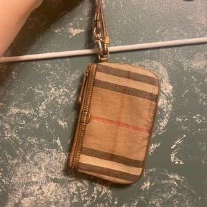 Burberry wristlet